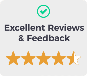 Excellent Reviews Feedback 4.5