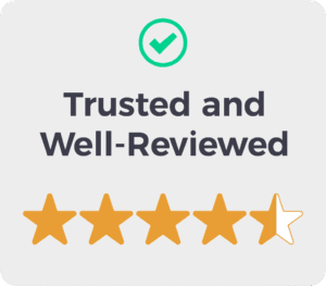 Trusted and Well Reviewed 4.5